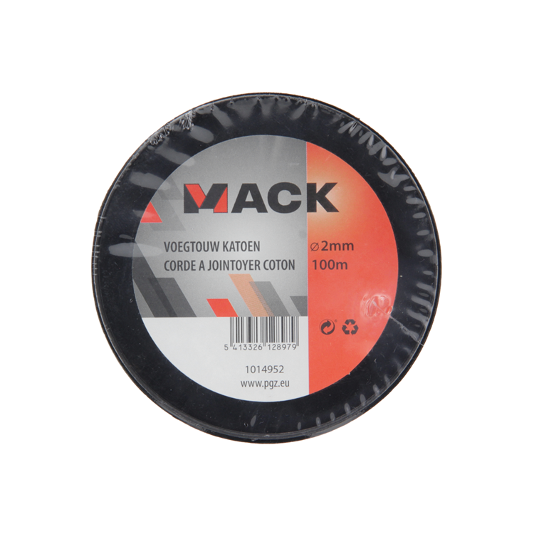 Afbeelding laden in galerijviewer, Mack 1014952 - voegtouw katoen bobijn 2mm 100m | 3 stuks