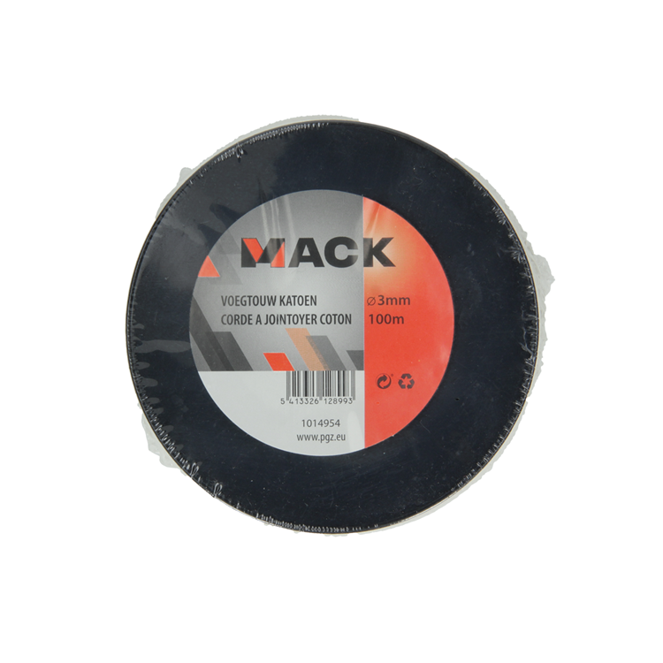 Afbeelding laden in galerijviewer, Mack 1014954 - voegtouw katoen bobijn 3mm 100m | 3 stuks