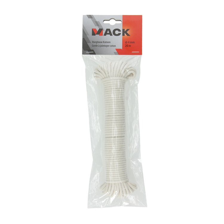 Afbeelding laden in galerijviewer, Mack 1014955 - voegtouw katoen 4mm-20m | 5 stuks