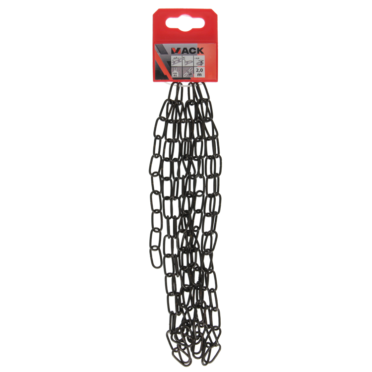 Afbeelding laden in galerijviewer, Mack 1015129 - sierketting verbronsd ø 2mm l 16mm 2m | 5 stuks