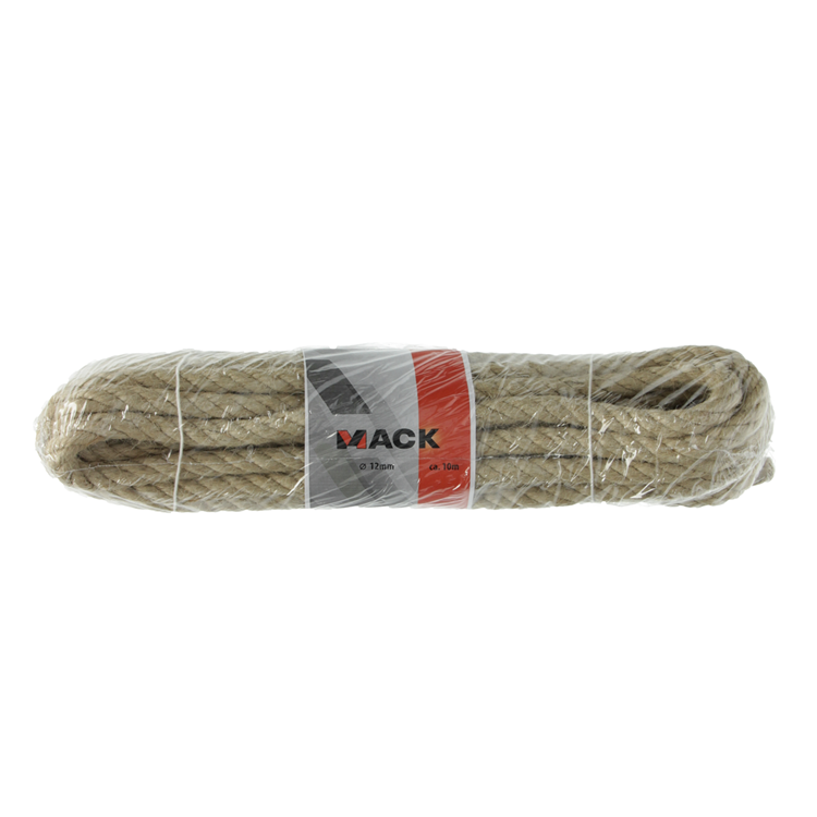 Afbeelding laden in galerijviewer, Mack 1013969 - jutetouw gedraaid streng 12mm 10m | 5 stuks