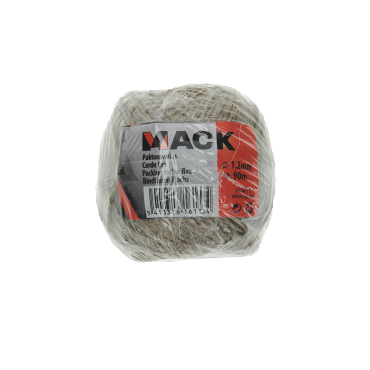 Afbeelding laden in galerijviewer, Mack 1014011 - paktouw vlas bobijn 1,2mm 90m | 10 stuks