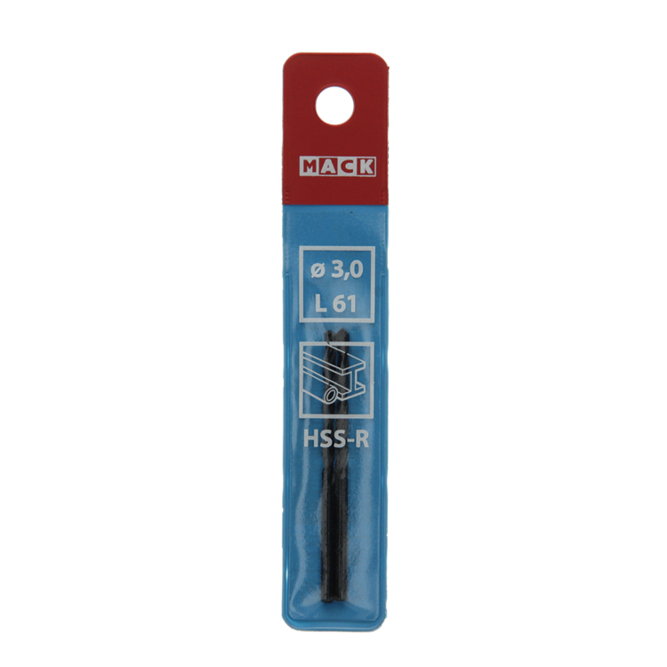 Afbeelding laden in galerijviewer, Mack 1018179 - universeelboor hss r ø 3,0 x 61 mm 2st | 5 stuks