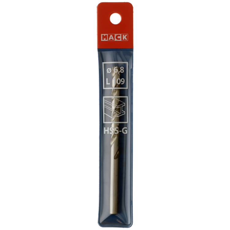Afbeelding laden in galerijviewer, Mack 1018192 - metaalboor hss g din 338 ø 6,8 x 109 mm | 5 stuks