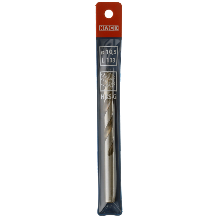 Afbeelding laden in galerijviewer, Mack 1018193 - metaalboor hss g din 338 ø 10,5 x 133 mm | 5 stuks