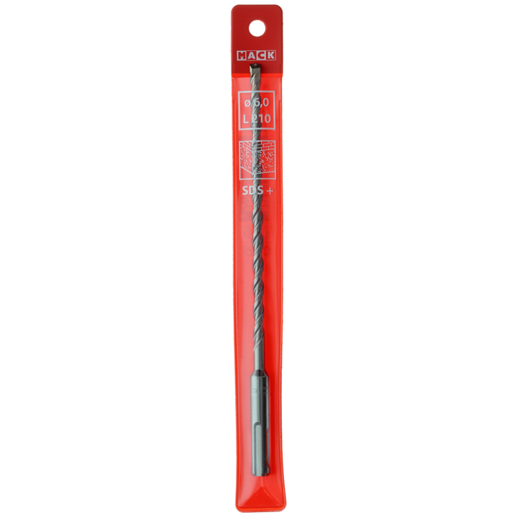 Afbeelding laden in galerijviewer, Mack 1018211 - hamerboor sds + ø 6,0 x 210 mm | 5 stuks