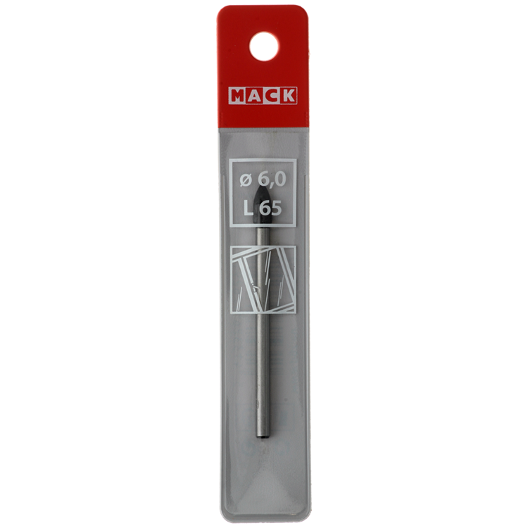 Afbeelding laden in galerijviewer, Mack 1018284 - glas- tegelboor ø 6,0 x 65 mm | 5 stuks