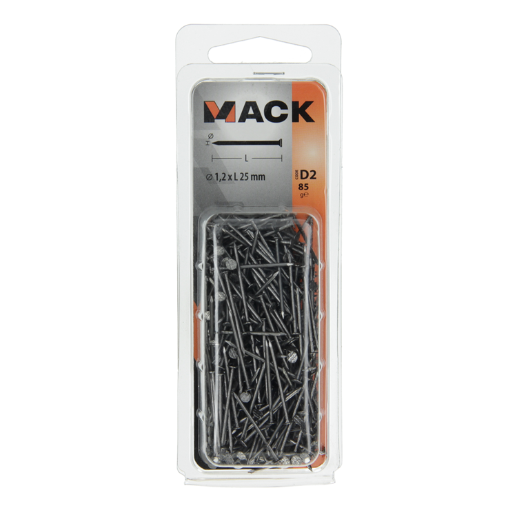 Chargez l'image dans la visionneuse de la galerie, Mack 1017109 - fijne nagel platte kop 85 gr 1,2 x 25 mm | 5 stuks