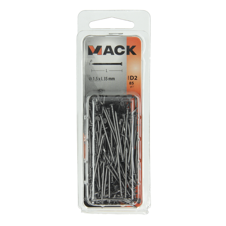Chargez l'image dans la visionneuse de la galerie, Mack 1017111 - fijne nagel platte kop 85 gr 1,5 x 35 mm | 5 stuks