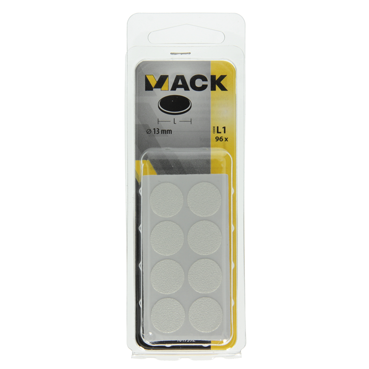 Chargez l'image dans la visionneuse de la galerie, Mack 1017392 - zelfklevend afdekkapje kunstst.wit 96st 13 mm | 10 stuks