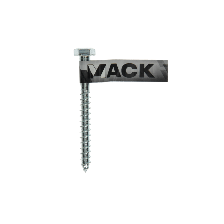 Afbeelding laden in galerijviewer, Mack 1017418 - houtdraadbout staal verzinkt 1 st 8 x 80 mm | 10 stuks