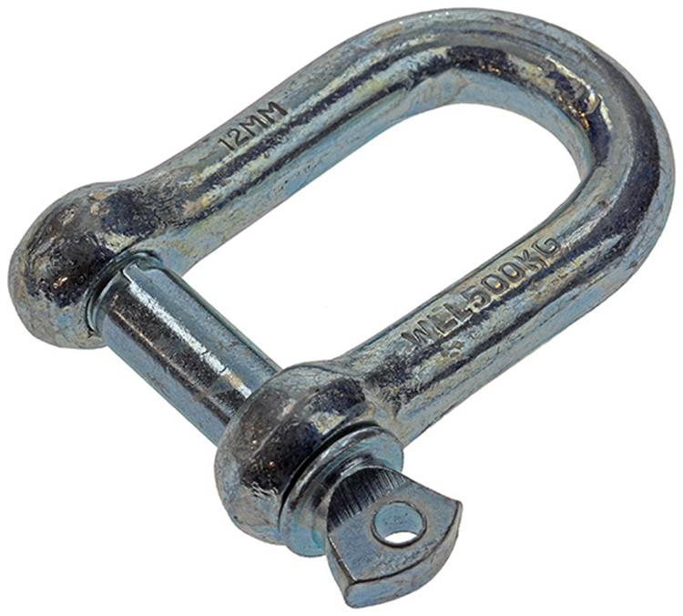 Afbeelding laden in galerijviewer, Mack 1008463 - 1 kelf recht 12mm verzinkt | 10 stuks