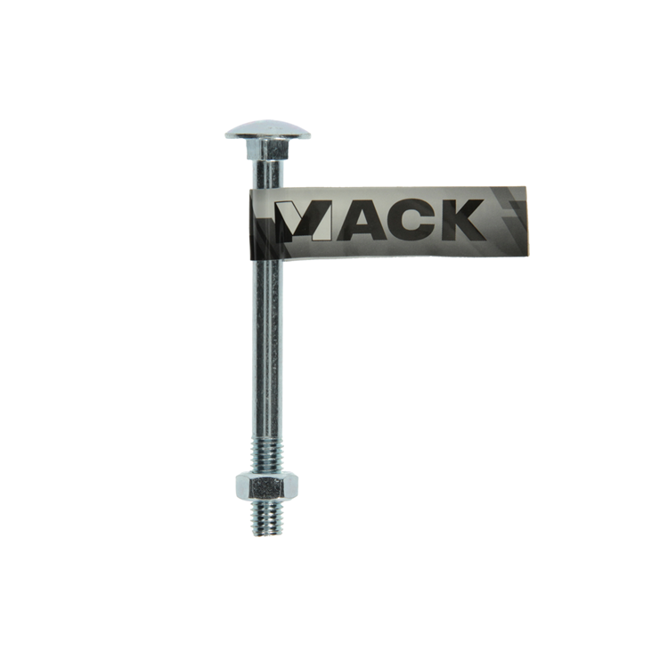 Afbeelding laden in galerijviewer, Mack 1017585 - houtbout + moer staal verzinkt1 st m8 x 90 mm | 10 stuks