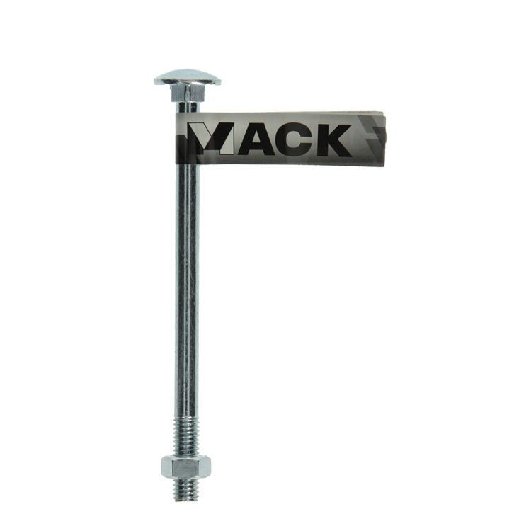 Afbeelding laden in galerijviewer, Mack 1017587 - houtbout + moer staal verzinkt1 st m8 x 120 mm | 10 stuks