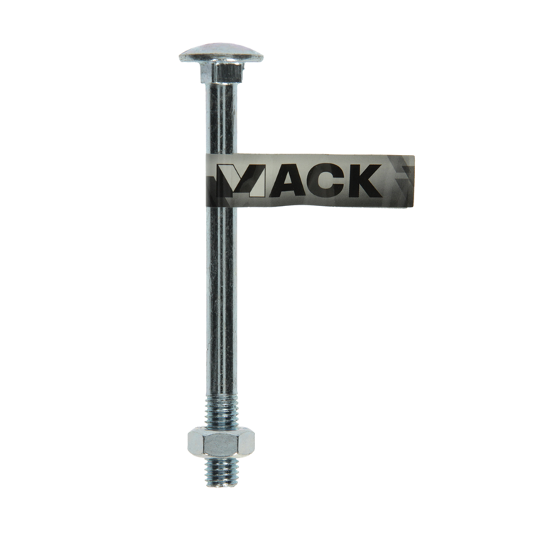 Afbeelding laden in galerijviewer, Mack 1017591 - houtbout + moer staal verzinkt1 st m10 x 120 mm | 10 stuks