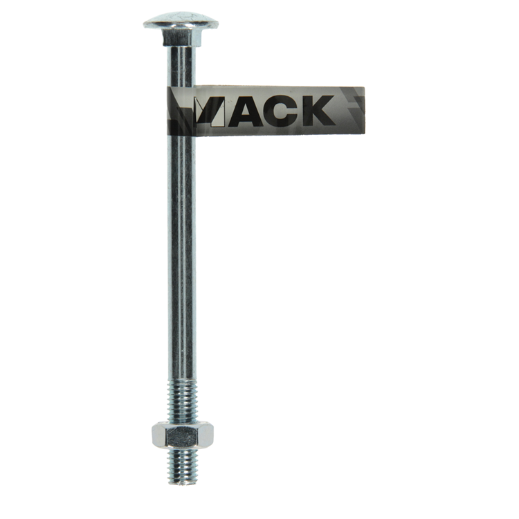 Afbeelding laden in galerijviewer, Mack 1017592 - houtbout + moer staal verzinkt1 st m10 x 140 mm | 10 stuks