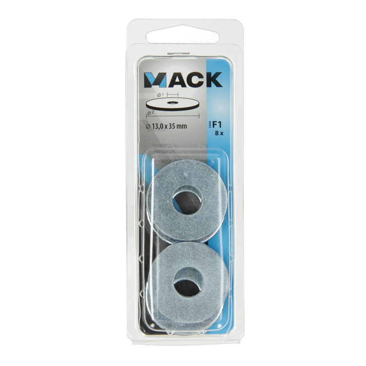 Afbeelding laden in galerijviewer, Mack 1017744 - carrosserie sluitring verzinkt8 st 13,0 x 35 mm | 10 stuks
