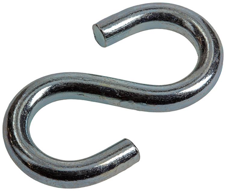 Afbeelding laden in galerijviewer, Mack 1008467 - 2 open s-haken 5,0 x 45 verzinkt | 10 stuks