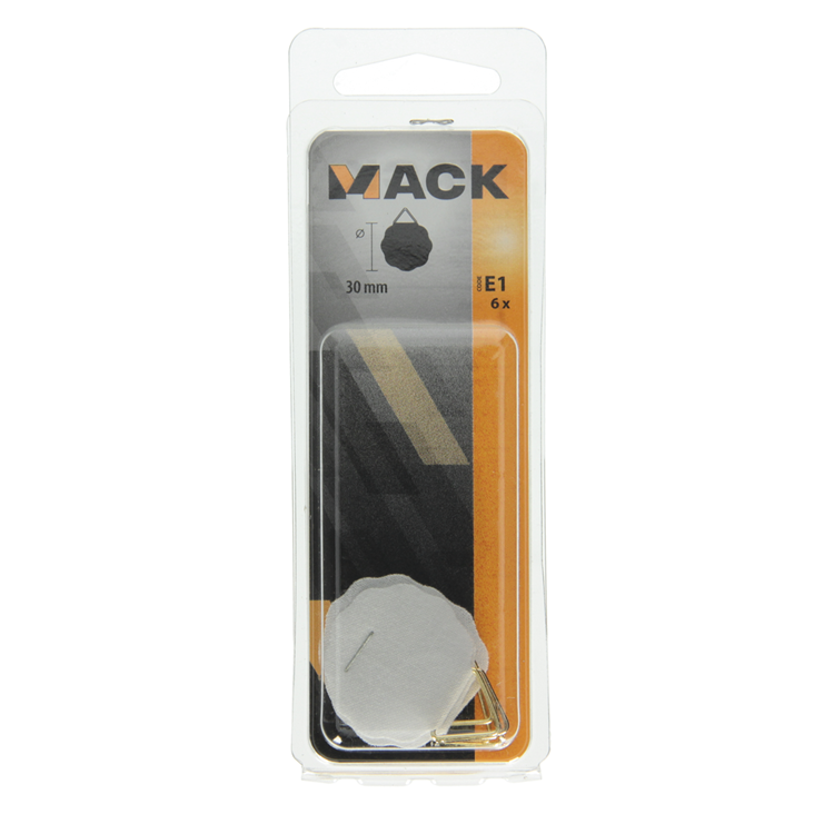 Afbeelding laden in galerijviewer, Mack 1019712 - linnen kaderhanger zelfklevend6 st 30 mm | 10 stuks