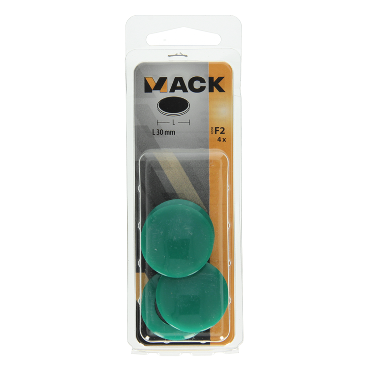Afbeelding laden in galerijviewer, Mack 1017870 - bordmagneet kunststof groen 4 st 30 mm | 10 stuks