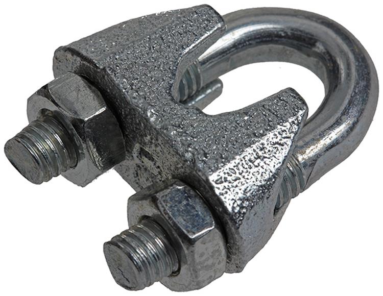 Afbeelding laden in galerijviewer, Mack 1008477 - 2 staaldraadklemmen 8mm verzinkt | 10 stuks
