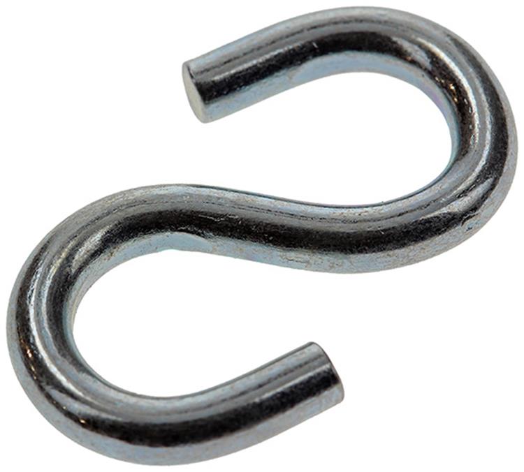 Afbeelding laden in galerijviewer, Mack 1008483 - 2 open s-haken 4,0 x 35mm verzinkt | 10 stuks