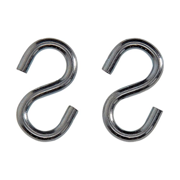 Afbeelding laden in galerijviewer, Mack 1008483 - 2 open s-haken 4,0 x 35mm verzinkt | 10 stuks