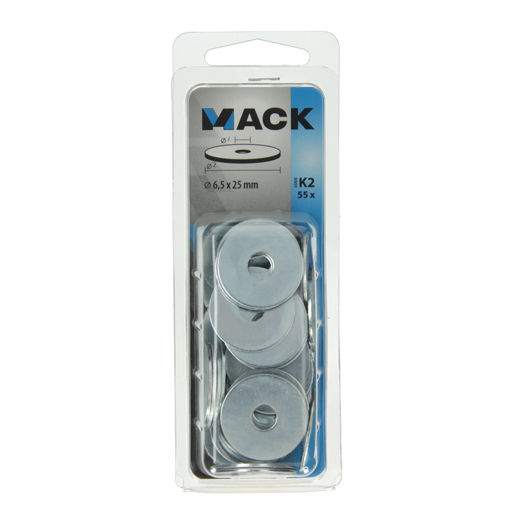 Afbeelding laden in galerijviewer, Mack 1018125 - carrosserie sluitring verzinkt55 st 6,5 x 25 mm | 5 stuks
