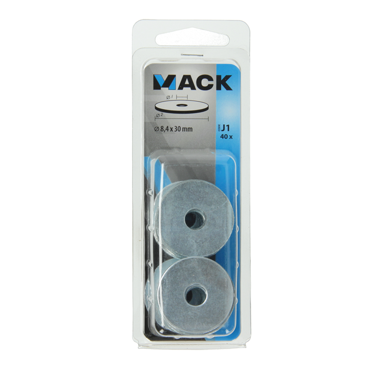 Afbeelding laden in galerijviewer, Mack 1018128 - carrosserie sluitring verzinkt40 st 8,4 x 30 mm | 5 stuks