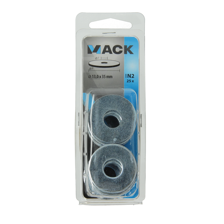 Afbeelding laden in galerijviewer, Mack 1018131 - carrosserie sluitring verzinkt25 st 13,0 x 35 mm | 5 stuks