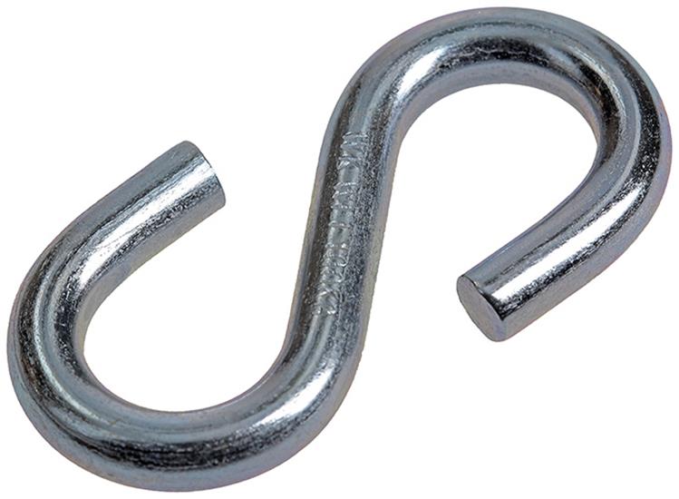 Afbeelding laden in galerijviewer, Mack 1008490 - 2 open s-haken 6,0 x 54 verzinkt | 10 stuks