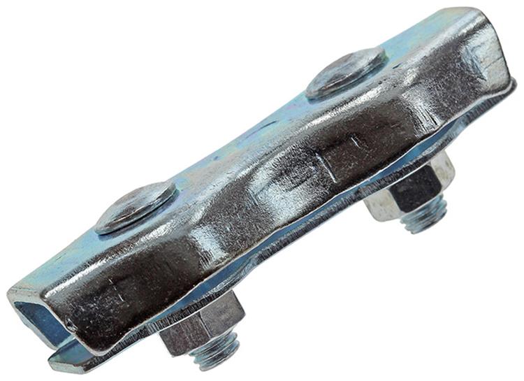 Afbeelding laden in galerijviewer, Mack 1008497 - 2 staaldraadklemmen 5mm duplex verzinkt | 10 stuks
