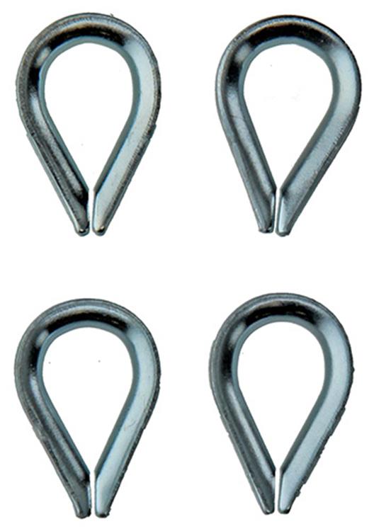 ギャラリービューアに画像をロードする, Mack 1008503 - 4 kousen 3,5mm verzinkt | 10 stuks