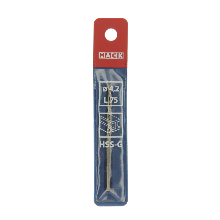 Afbeelding laden in galerijviewer, Mack 1018404 - metaalboor hss g din 338 ø 4,2 x 75 mm | 5 stuks