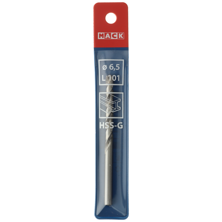 Afbeelding laden in galerijviewer, Mack 1018409 - metaalboor hss g din 338 ø 6,5 x 101 mm | 5 stuks