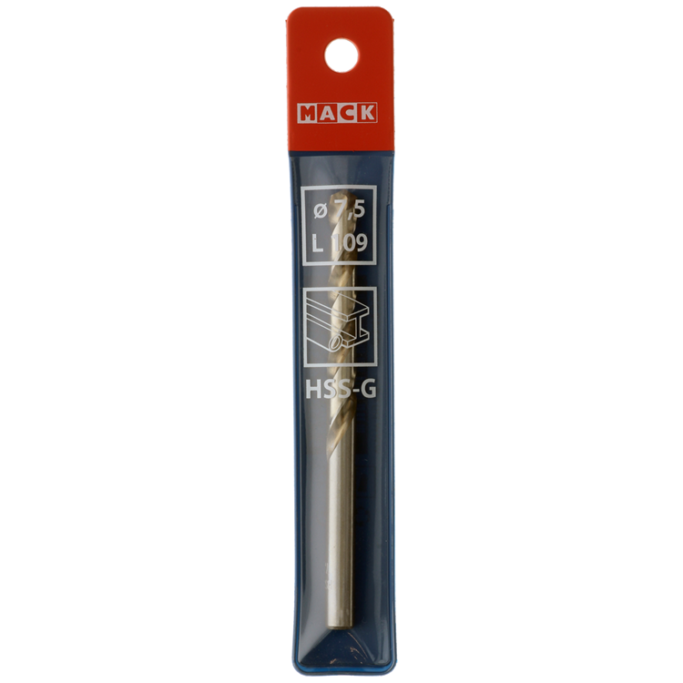 Chargez l'image dans la visionneuse de la galerie, Mack 1018411 - metaalboor hss g din 338 ø 7,5 x 109 mm | 5 stuks