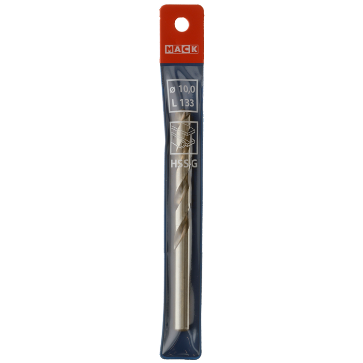 Afbeelding laden in galerijviewer, Mack 1018416 - metaalboor hss g din 338 ø 10,0 x 133 mm | 5 stuks