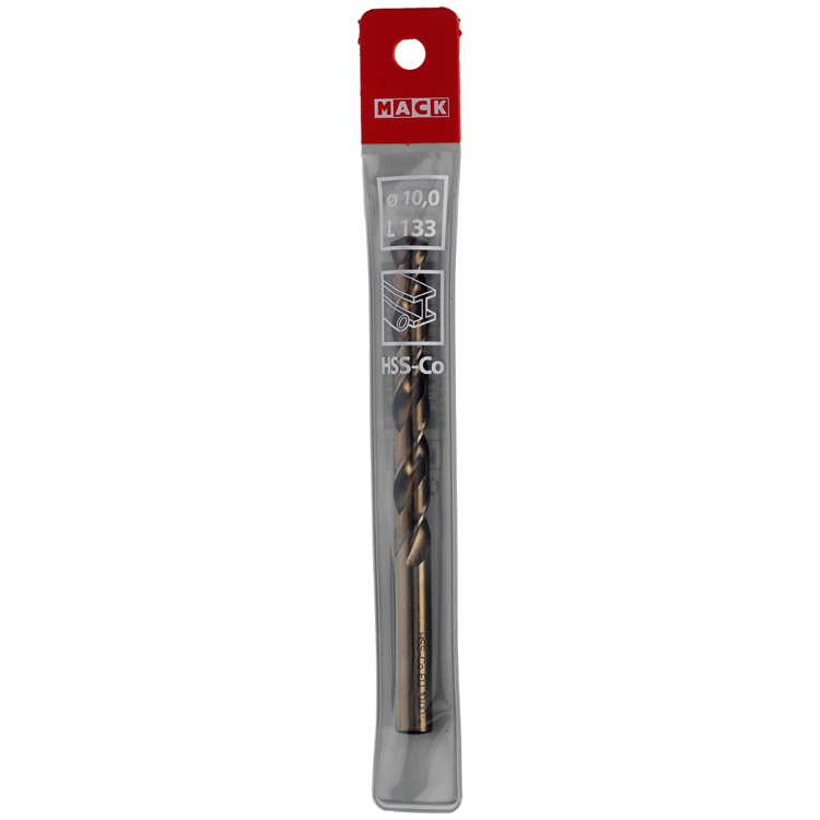 Afbeelding laden in galerijviewer, Mack 1018434 - metaalboor hss co5% din 338 ø 10,0 x 133 mm | 5 stuks