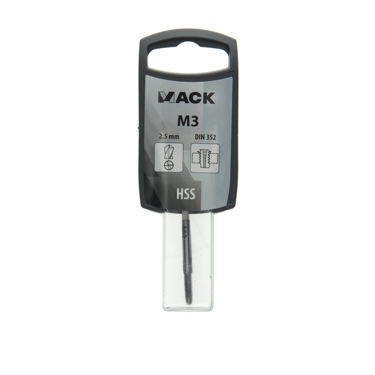 Afbeelding laden in galerijviewer, Mack 1018372 - draadsnij machinetap m3 | 3 stuks
