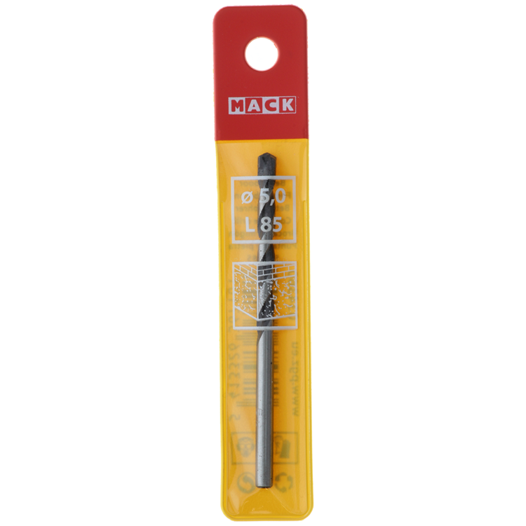 Afbeelding laden in galerijviewer, Mack 1018444 - betonboor din 8039 ø 5,0 x 85 mm | 5 stuks