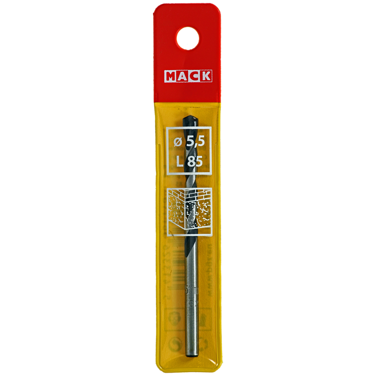 Afbeelding laden in galerijviewer, Mack 1018445 - betonboor din 8039 ø 5,5 x 85 mm | 5 stuks