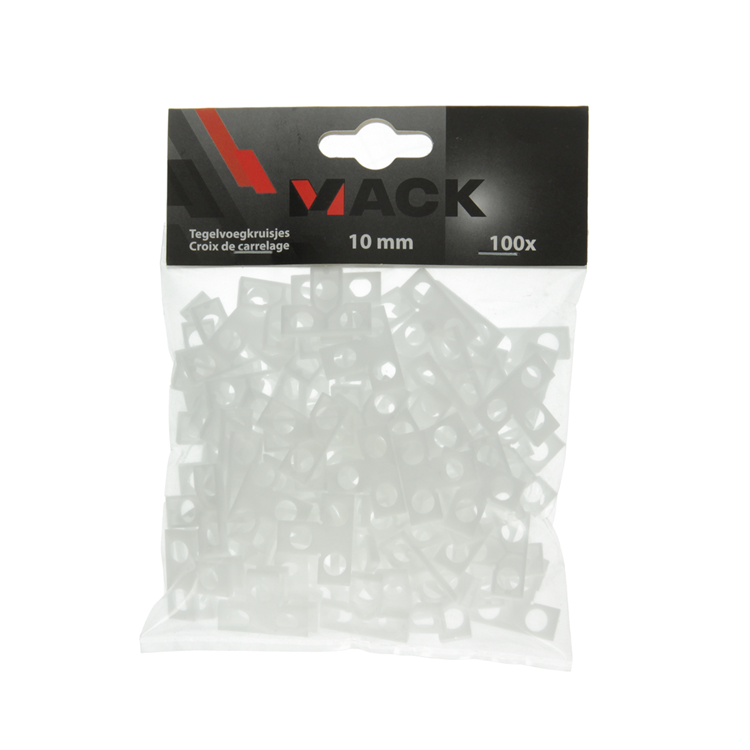 Afbeelding laden in galerijviewer, Mack 1066059 - tegelvoegkruisjes t 10mm 100st | 5 stuks