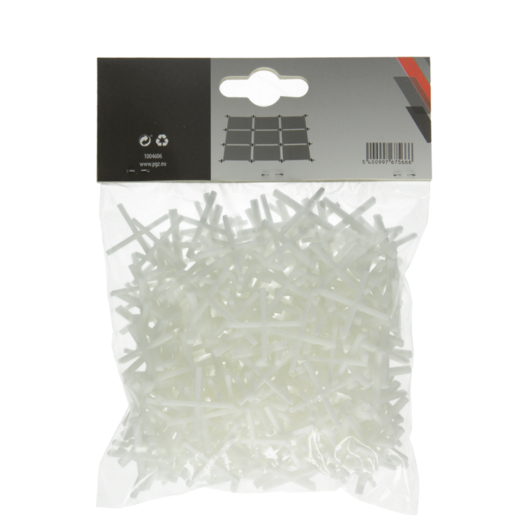 Afbeelding laden in galerijviewer, Mack 1004606 - tegelvoegkruisjes 2mm 250st | 10 stuks