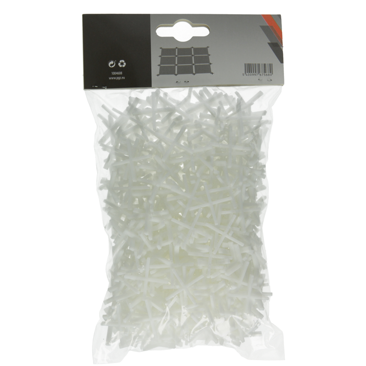 Afbeelding laden in galerijviewer, Mack 1004608 - tegelvoegkruisjes 2mm 500st | 10 stuks