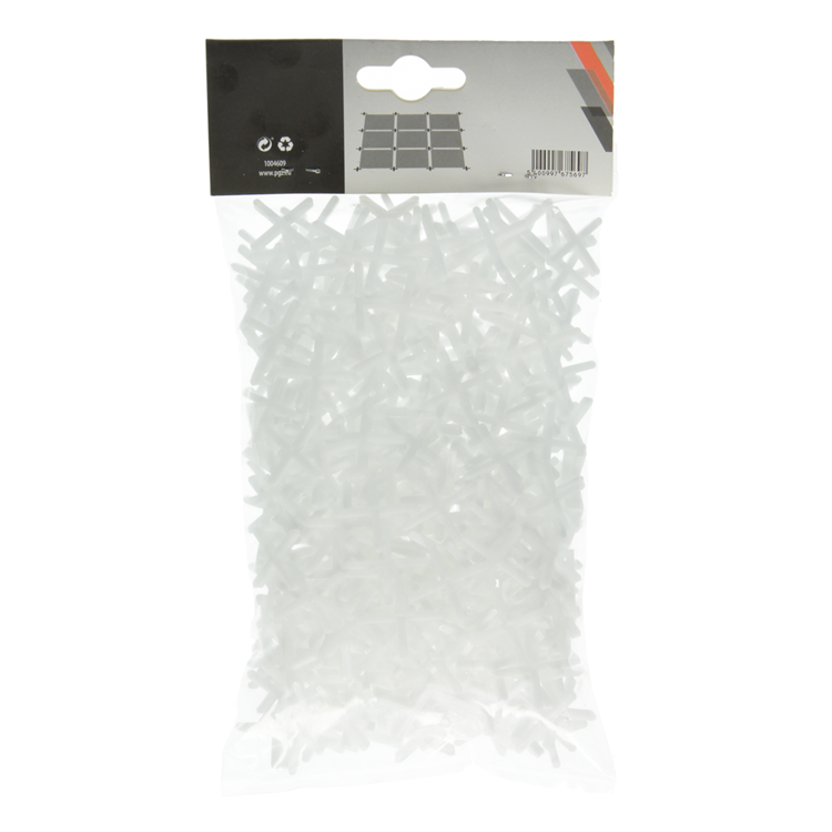 Afbeelding laden in galerijviewer, Mack 1004609 - tegelvoegkruisjes 3mm 500st | 10 stuks