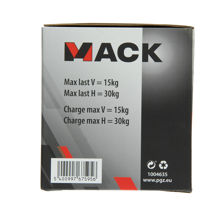 Laden Sie das Bild in Galerie -Viewer, Mack 1004635 - zuignap enkel rood ø 12 cm | 4 stuks