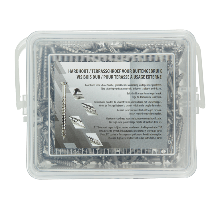 Afbeelding laden in galerijviewer, Mack 1004974 - terrasschroef ss410 200st5,0x50mm | 6 stuks