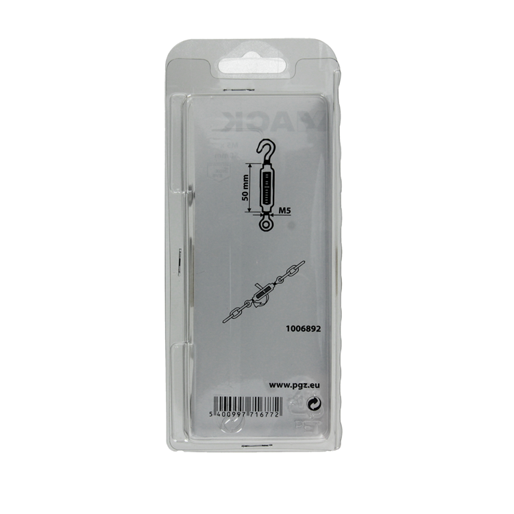 Chargez l'image dans la visionneuse de la galerie, Mack 1006892 - 2 spanners: oog+haak inox5mmx50 bl | 5 stuks