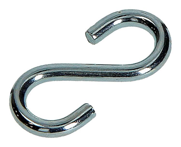 Afbeelding laden in galerijviewer, Mack 1008534 - 2 open s-haken 4,4 x 40mm verzinkt | 10 stuks