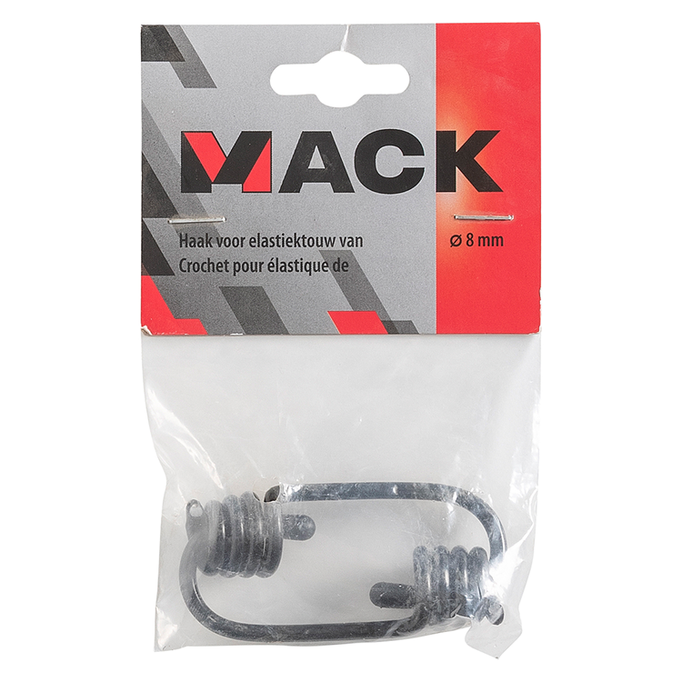 Afbeelding laden in galerijviewer, Mack 1006911 - 2 haken voor elastiektouw 8mm | 5 stuks